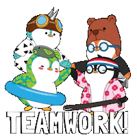 Well Done Good Job Sticker by Pudgy Penguins