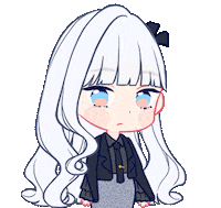 clairelle anime girl what shocked Sticker