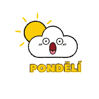 Sun Morning Sticker by monikapolasek