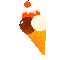 Birthday Icecream Sticker by ourhomeonthego