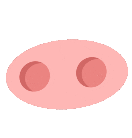 Porky Pig Fun Sticker by Demic