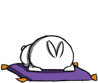 Rabbit Lineスタンプ Sticker by クレイジー闇うさぎ