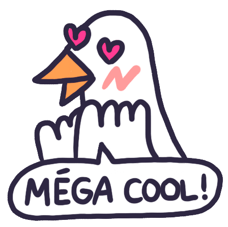 Happy Top Sticker by Eledraws (Eleonore Bem)
