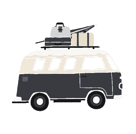 Camper Camping Sticker by Swafing