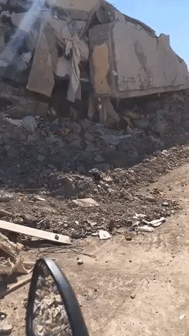 Destruction Seen in Central Adiyaman Following Deadly Earthquakes