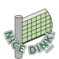 Tennis Good Job Sticker by Pickley