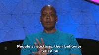 People's Reactions Their Behavior Tells It All