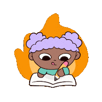 On Fire Chibi Sticker by Happy Homies