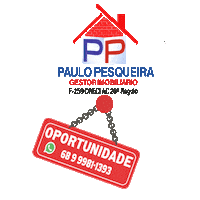 ppgestor imobiliaria vendo alugado vedido Sticker