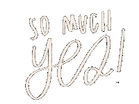Somuchyes Yes Sticker
