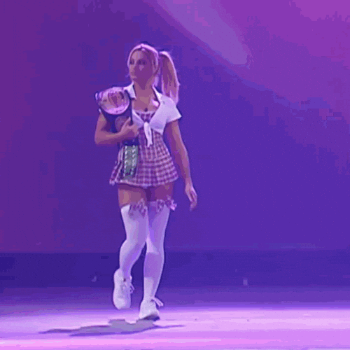 Walking Entrance GIF by Trish Stratus