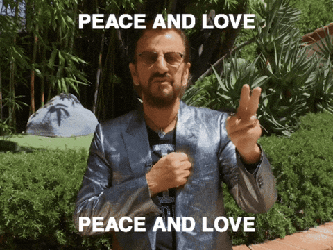 Ringo Starr Beatles GIF by Ringo Peace and Love