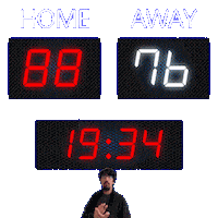 76 Away Sticker