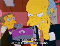 Speaking Season 3 GIF by The Simpsons