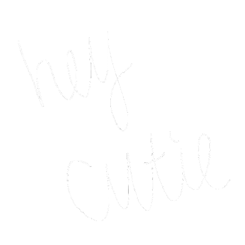 dthurgood heart cutie handwriting hey cutie Sticker