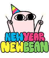 happy new year Sticker by KETNIPZ