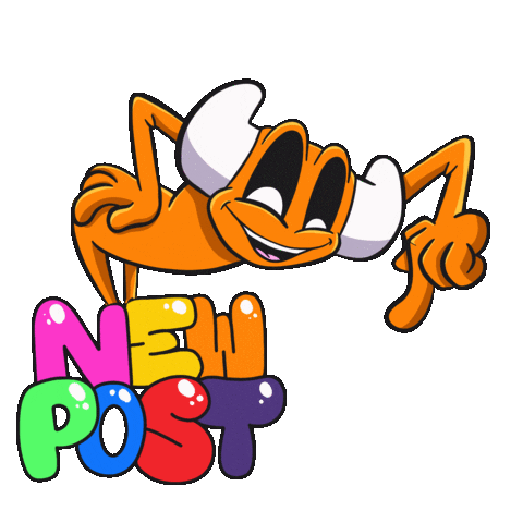 Excited New New Sticker