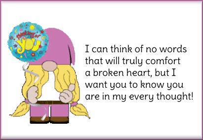 Thinking Of You Gnome GIF