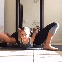 Acro Yoga Mum Crushes It With Son