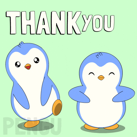 Thank You So Much GIF by Pudgy Penguins