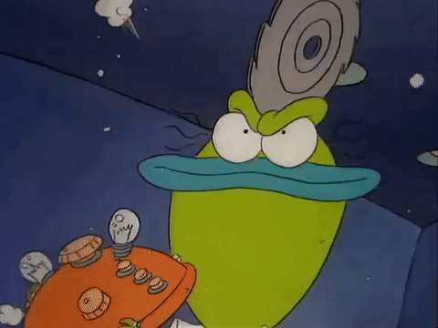 rockos modern life nicksplat GIF