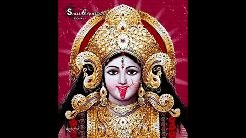 ganpatibappa giphyupload durga mata jai maa kaali kaali mata GIF