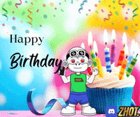 Birthday Boy Party GIF by Zhot