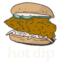 Sandwich Milk Bread Sticker by Kindred Restaurant