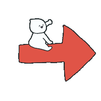 矢印 Go Sticker