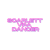 Scarlett Vpa Sticker by VPA Studios