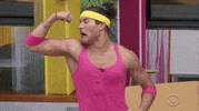 Flex Christian GIF by Big Brother