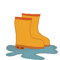 Mood Raining Sticker