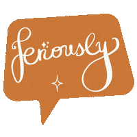 Seriously Sticker by The Agency PR