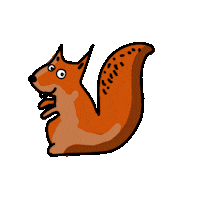 Doodle Wald Sticker by startgmbh