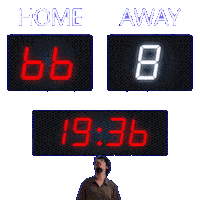 8 Away Sticker