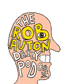 Rob Auton Sticker by Damien Weighill