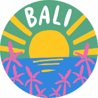 summer beach Sticker by Dinda Puspitasari