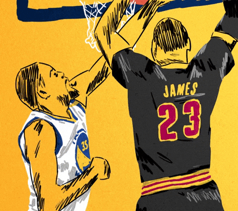 Antknee729 giphyupload animation basketball nba GIF