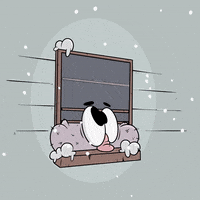 Happy Winter Storm GIF by Fresh Cake