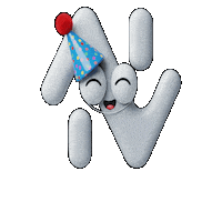 Happy Party Sticker by Brifly