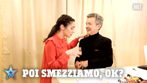 lodovica comello pupo GIF by Italia's Got Talent