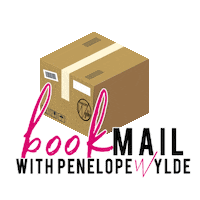 Pink Book Sticker by Penelope Wylde