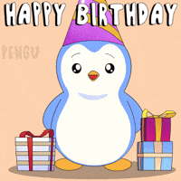 Happy Birthday Party GIF by Pudgy Penguins