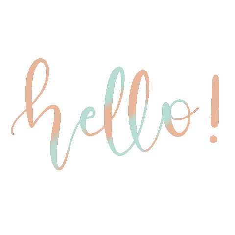 Pink Hello Sticker
