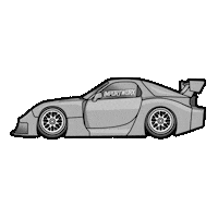 Cars Silhouette Sticker by ImportWorx