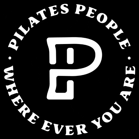 pilatesppl giphygifmaker black and white pop pilates GIF