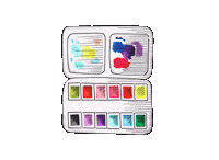 Hendshehata art artist color colors Sticker