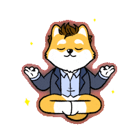 Crypto Chilling Sticker by Dogelon Mars