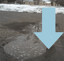 jump puddle GIF