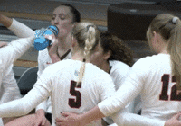Celebration Dancing GIF by Brown Volleyball